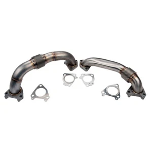 Wehrli 01-04 for Chevrolet 6.6L Duramax LB7 2in Stainless Pipe Kit w/Gaskets - Picture 1 of 1