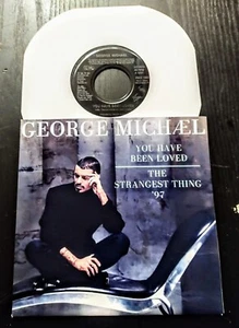 GEORGE MICHAEL YOU HAVE BEEN LOVED UK 7" VINYL JUKEBOX 45 FREE CUSTOM PIC SLEEVE - Picture 1 of 4