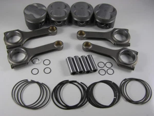 JDM NIPPON RACING 84.50MM INTEGRA TYPE R PISTONS RINGS SCAT RODS ITR B20 VTEC - Picture 1 of 4
