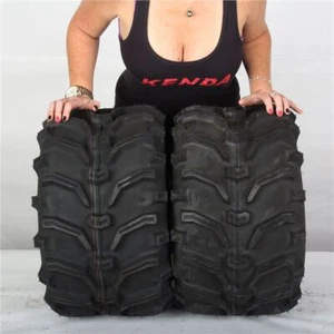 22x12-10 KENDA BEARCLAW K299 MUD SNOW ATV UTV TIRES (SET OF 2) 22-12-10 22x12x10 - Picture 1 of 4