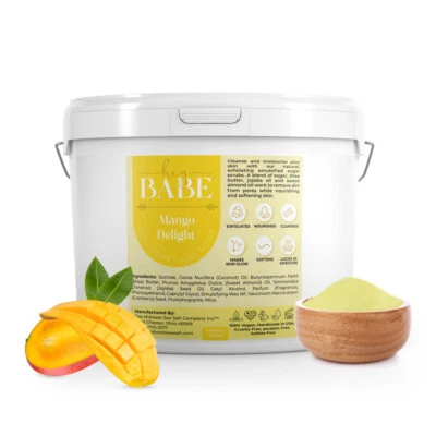 Hey, Babe Emulsified Sugar Scrub - Mango Delight - 128oz - Image 1 of 4