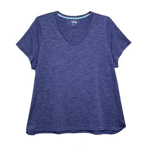 T-shirt manica corta MTA Sport, blu viola-ish, Activewear, taglia 2X - Foto 1 di 4
