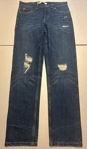 Levi's 502 Regular Taper Jeans Size 18 Reg 29x31 Blue Denim Free Ship (J11) - Picture 1 of 9