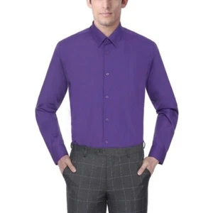 Verno Fashion Lilac button shirt-15-15.5-NWT - Picture 1 of 2