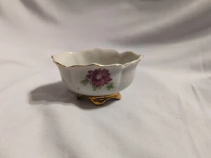Cantina di sale senza marchio, motivo floreale, made in Occupato Giappone, VINTAGE - USATO - Foto 1 di 15