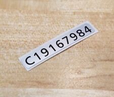 1 NINTENDO GAME BOY COLOR CGB-001 REPLACEMENT SERIAL NUMBER STICKER LABEL ONLY