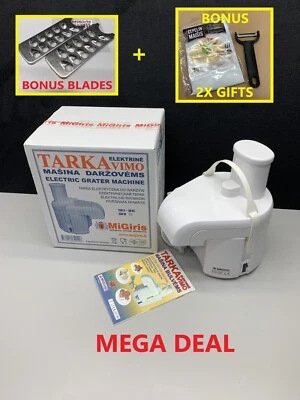 MIGIRIS elektrische Reibe Maschine Kartoffeln Gemüse Litauen bulviu tarka 220V - Bild 1 von 4