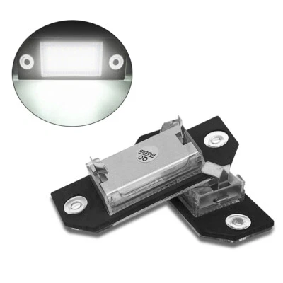 2Pcs For Ford Focus C-MAX Mk2 12V Vehicle Led Number License Plate Lights Lamps - image 1 of 4