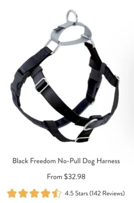 "Arnés para perros Freedom No Pull Design 2 Hounds - MEDIANO 1""" Foto 1 de 4