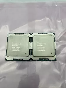 Intel Xeon E5-2640 v4 2.40Ghz 10-Core CPU Processor SR2NZ Matched Pair - Picture 1 of 3