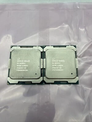 Intel Xeon E5-2640 v4 2.40Ghz 10-Core CPU Processor SR2NZ Matched Pair - Image 1 of 3