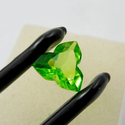 Natural Peridot 9.80 Ct Premium Quality Treated Green  Gemstone Free Delivery - Image 1 of 4