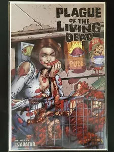 Cómic Plague of the Living Dead #1 variante Gore casi nuevo - Imagen 1 de 1