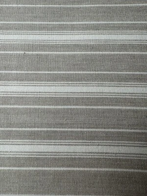 Woven chambray quilt fabric by Moda Fabrics 12105-17 beige stripe - Image 1 of 3
