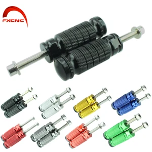 Juego trasero CNC Racing 8MM montaje estribo reposapiés aluminio universal - Imagen 1 de 16