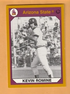 Kevin Romine Arizona State Sun Devils 1990 Card #178 Fountain Valley CA 5Q - Picture 1 of 2