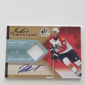 2007-08 SP Game Used Inked Sweaters Patches #ISJB Jay Bouwmeester #18/25 - Bild 1 von 1