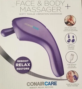Conair Care Face And Body Massager Plus-Soft Tissue Vibration Massage - Picture 1 of 15