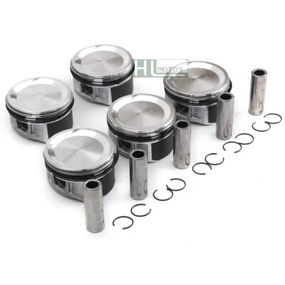 STD 5pcs Pistons Rings Set For Volvo C30 C70 XC90 S40 S60 S80 2.5 T5 L5 B5254T - Image 1 of 4