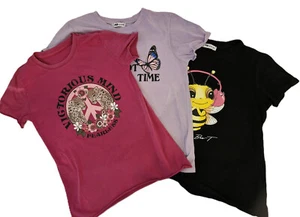 Mädchen T-Shirts 3 Stück Größe XXS = 158/164 - 100%Baumwolle - TOP - Bild 1 von 4