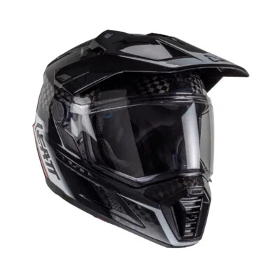 2026 LEATT KIT ADV 9.5 CARBON HELMET WITH 4.5 IRIZ GOGGLES ADVENTURE ENDURO NEW