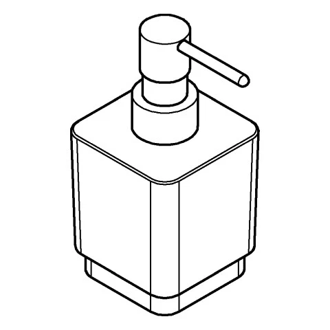 GROHE Dispensador de Jabón Selection Cube 102278KF00 Phantom Negro Foto 1 de 1