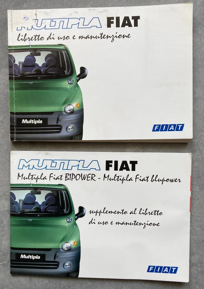 FIAT MULTIPLA - Libretti Uso e Manutenzione 1999 - Immagine 1 di 1