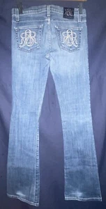 Rock and Republic Jeans Damen Größe 25 Denim Low Rise Bootcut gebraucht - Bild 1 von 13