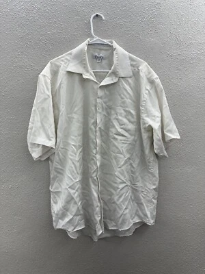 Enro 男式衬衫尺寸 17.5 半袖白色纽扣领彩色 — 第 1/4 张图片