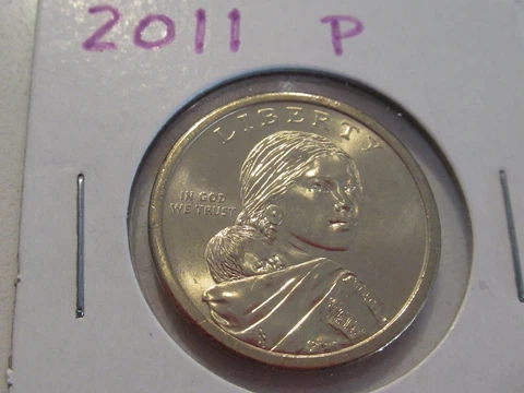 2011 P Sacagawea dollar uncirculated Cover