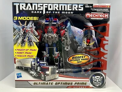 Ultimate Optimus Prime Transformers Dark Of The Night MechTech 2011 Foto 1 de 4