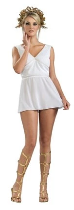 Disfraz Deseos Secretos Diosa Griega 888514 Blanco/Dorado Pequeño Foto 1 de 1