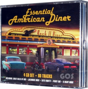 Essential American Diner 4 CD 1950s 1960s Rock & Roll Jukebox Music - Picture 1 of 2
