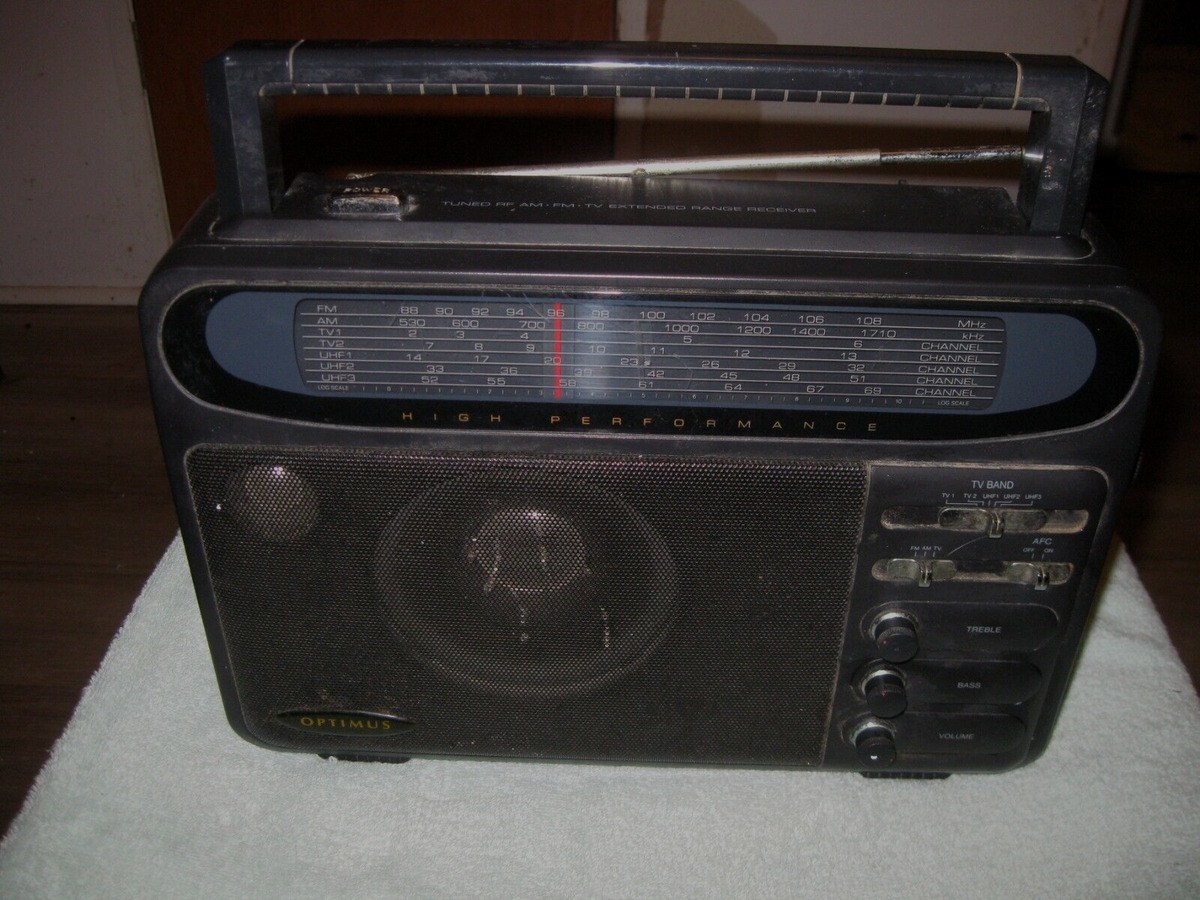 Optimus TV Band Portable AM/FM Radios for sale | eBay Optimus TV Band Portable AM/FM Radios for sale | eBay