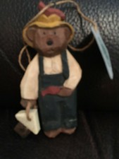 Boyds Bears Jill Strausbaugh Ornament Bear With Bird House