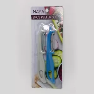 2 Pcs Multifunctional Anti-Slip Peeler Vegetable & Fruit Peeler Slicer Tool - Picture 1 of 10