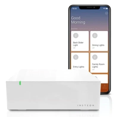 Insteon Controller Hub 2245-222 Two Dimmer Switches 2457D2 Controlled Outlet  - Image 1 of 4