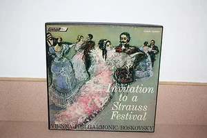 Vienna Philharmonic Boskovsky Invitation to Strauss Festival 3 vinyl LP boxset - Imagen 1 de 1