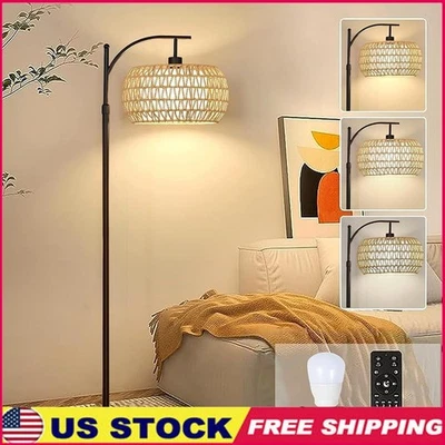 3-in-1 Adjustable Floor Lamp W/ Dimmable LED Remote Control & Rotatable Arm New - Image 1 of 4