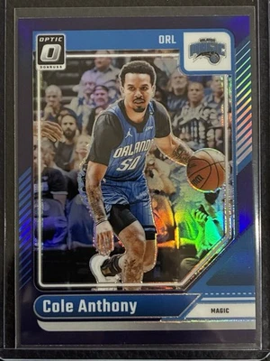 Donruss Optic/Purple Prizm #95 2024 Cole Anthony (Magic) Foto 1 de 2