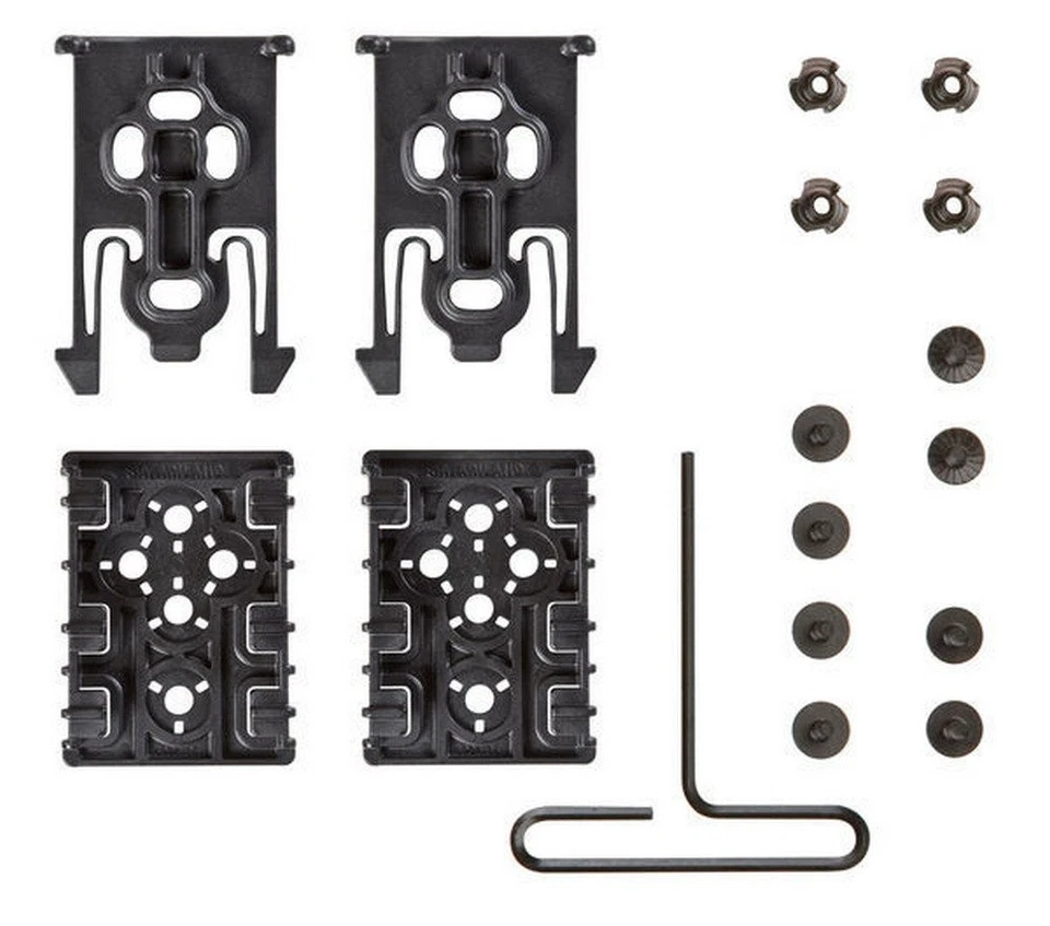 Safariland Equipment Locking System Kit - Black (‎ELS-KIT1-2)