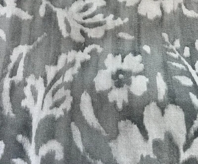 NEW IKEA HENRIKSDAL Cover Slipcover HOVSTEN Gray White Flora Set of 2 - Image 1 of 3