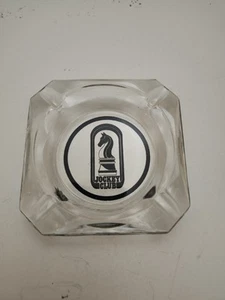 RARE 1960s JOCKEY CLUB CASINO LAS VEGAS 3 1/2" GLASS ASHTRAY - Picture 1 of 1