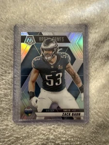 2025 Panini Mosaic Football Zack Baun True Silver - Bild 1 von 1