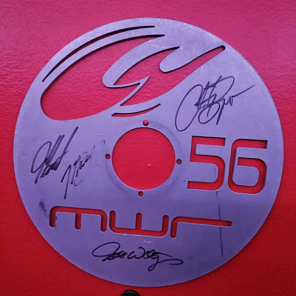 Recorte de metal firmado Michael Waltrip Racing 4x Truex Jr Jeff Burton Bowyer 1 de 1 Foto 1 de 1