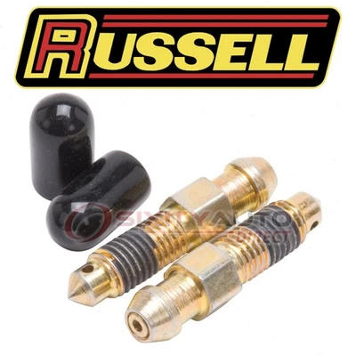 Russell Rear Brake Bleeder Screw for 1989-1997 Ford Probe - Pad Hardware va Foto 1 de 4