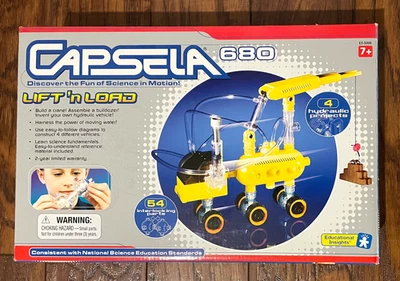 Capsela 680 - Vintage 1997 Lift 'N Load - Vtech Play Tech Educational Hydraulic - Image 1 of 2