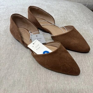 Ballerine donna Julie A New Day con soletta in memory foam marrone cognac 7 nuove con etichette - Foto 1 di 5
