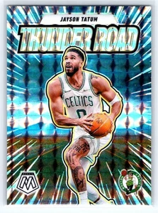 2024-25 Panini Mosaic #6 Jayson Tatum Thunder Road Silver Mosaic Celtics - Picture 1 of 2
