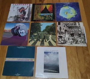 Lot 8 Lps Records Vinyl Rock - Picture 1 of 2